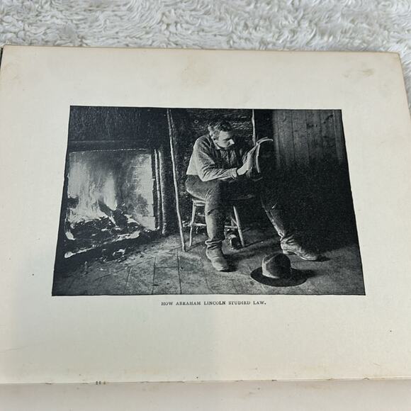 The True Story of Abraham Lincoln Elbridge S Brooks 1896 first edition antique - Picture 12 of 16